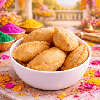 Gujian Mawa Homemade ( Desi Ghee)